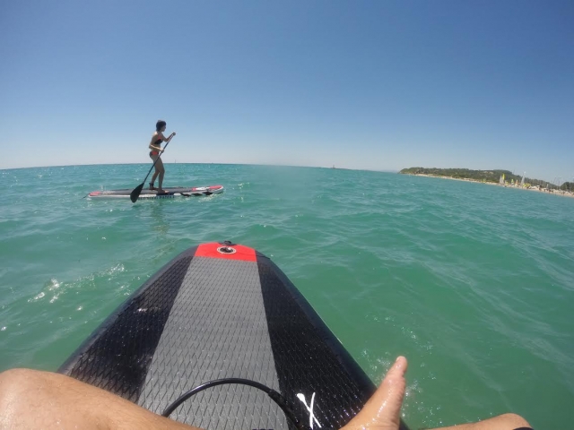  Sur les planches de paddle surf 